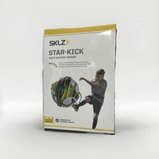 SKLZ Star-Kick Solo Soccer Trainer - Black/Yellow Fits Balls 3,4,&5 Video Online