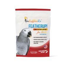 FeatherUp Bird Vitamins with Biotin, Calcium, K2 for Feather Growth 90g