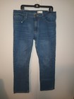 Wrangler Men's Jeans Size 36x30 Blue Denim, Regular Fit, Straight Leg — photo 1