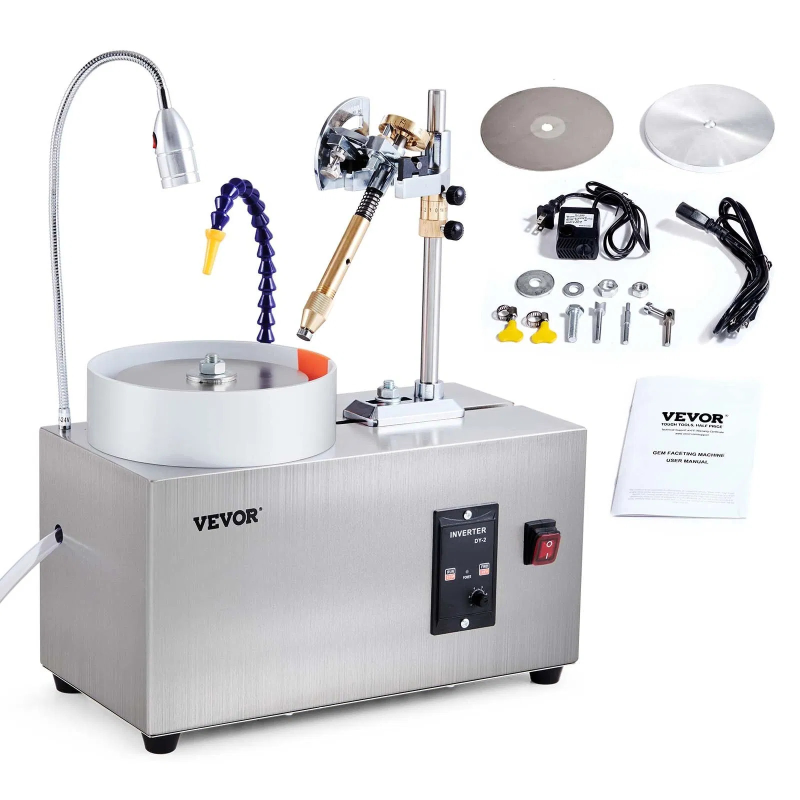 Gem Faceting Machine, 180W Jade Grinding Polishing Machine 0