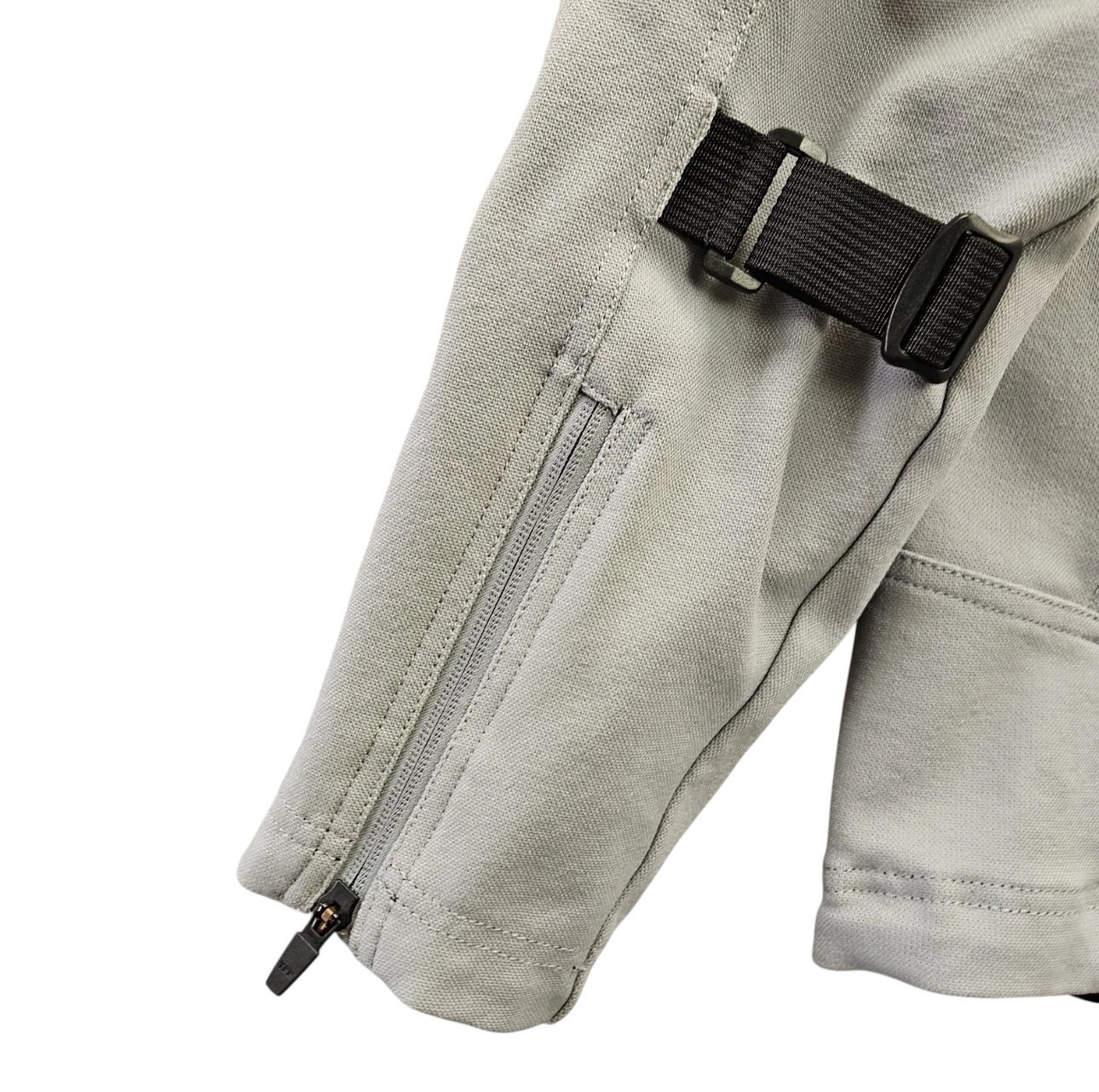 Klim Marrakesh Jacket Large Silver Cordura D30 Reflective w/ All 5 Pads Gray