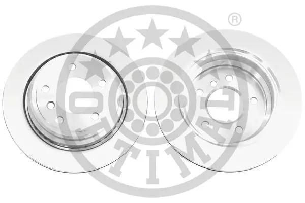 2x Brake disc Rear Axle Vented BS-5880C OPTIMAL for BMW 5 5 Touring