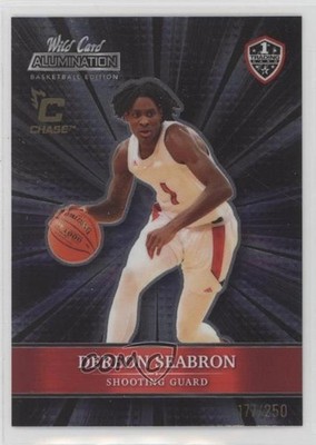 2021-22 Wild Card Alumination Black Chase 177/250 Dereon Seabron #ABC-21 2r9