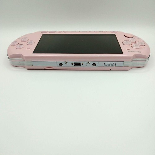 SONY PSP 3000 PlayStation Portable Console Blossom Pink Charger Tested Japan F/S - 第 7/11 張圖片