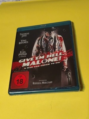 Give 'em Hell Malone - Thomas Jane  Ving Rhames  Blu-ray   NEU OVP FSK18  
