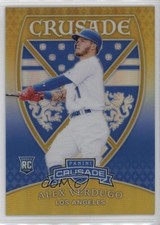 2018 Panini Chronicles Crusade Gold Prizm 8/10 Alex Verdugo #11 2h5