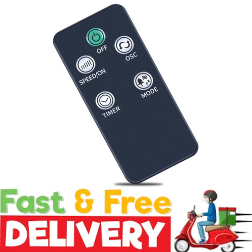 Replacement Remote Control Compatible for GEEPAS Tower Fan GF21176UK GF21177UK G