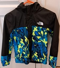 North Face Antora Boys Dryvent Hooded Waterproof Rain Jacket Size M/M 10