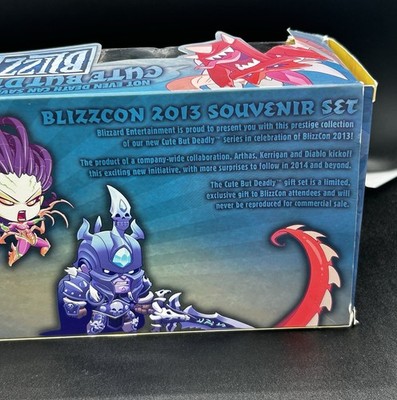 Blizzcon 2013 Blizzard Cute but Deadly Set Kerrigan Diablo Arthas