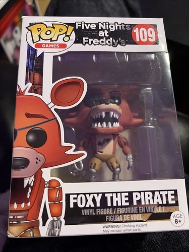 Funko Pop! Vinyl: Five Nights at Freddy's - Foxy (Pirate) (Glow , Red) #109