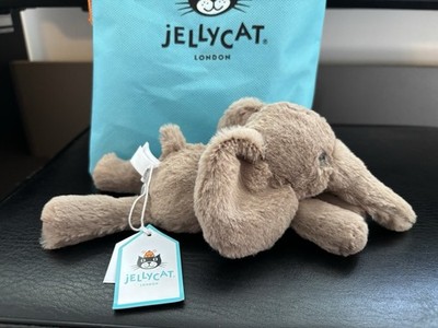 JELLYCAT Tiny Smudge Elephant Authentic Rare Hard To Find | eBay