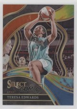 2024 Panini Select WNBA Courtside Tie-Dye Prizm 18/25 Teresa Edwards HOF 3d3
