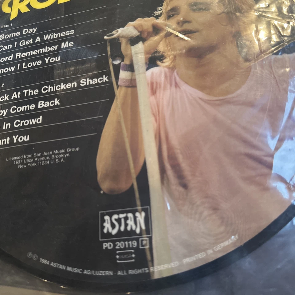 12" LP Rod Stewart Can I Get a Witness Picture 1984 Astan Record M7 - Image 3 of 4