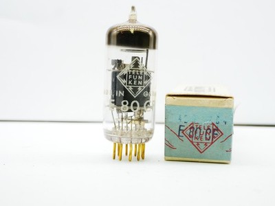 1x E80CF Telefunken Tube Röhre Neu/NEW in Box 07