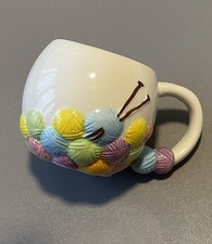 Knitting Addict Ceramic Mug 500ml Novelty Mug  Brand New In Box