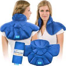 PhysioNatural Microwavable Heating Pad   for Instant Relief and Relaxation in Ca