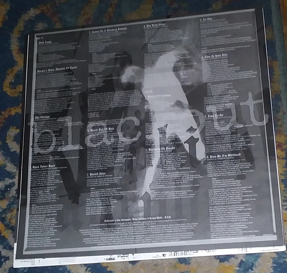 BLACKOUT / DROPKICK MURPHYS 2022 HELLCAT LP 80446-1 LIMITED EDITION Red Vinyl - Image 3 of 4