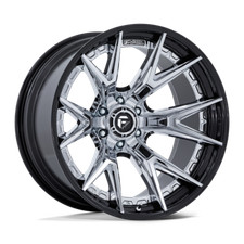 22 Inch Chrome Wheels Fuel Forged Catalyst 22x10 6x5.5 Gmc Sierra 1500 Truck