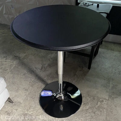 Tall Bar Table Breakfast Kitchen Dining Room Bistro Patio Modern Furniture Round