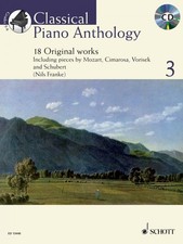 Classical Piano Anthology Vol. 3 18 Original Works Book and CD NEW 049018815