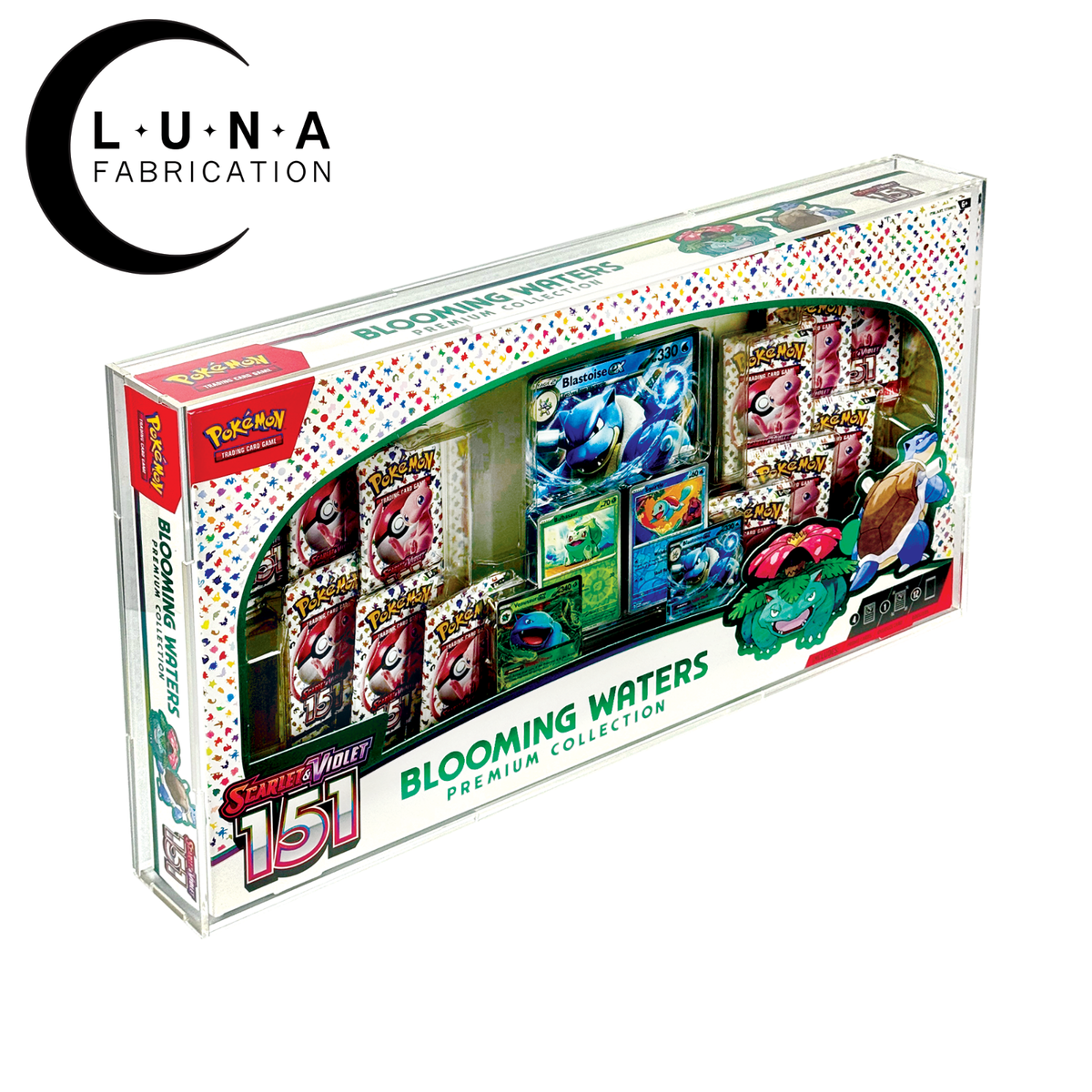 Acrylic Display Case for Pokemon Blooming Waters/ Sea & Sky