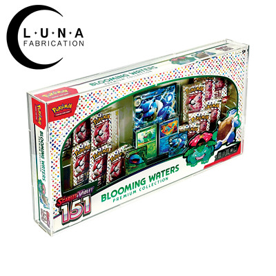 Acrylic Display Case for Pokemon Blooming Waters/ Sea & Sky Premium Collections