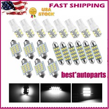 20pcs Led Interior Lights Bulbs Kit Car Trunk Dome License Plate Lamps 6500k 20pcs Led Interior Lights Bulbs Kit Car Trunk Dome License Plate Lamps 6500k