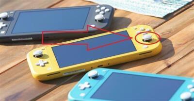 Nintendo Switch Lite 3D Analog Thumb Joystick Reparatur / Defekt rot