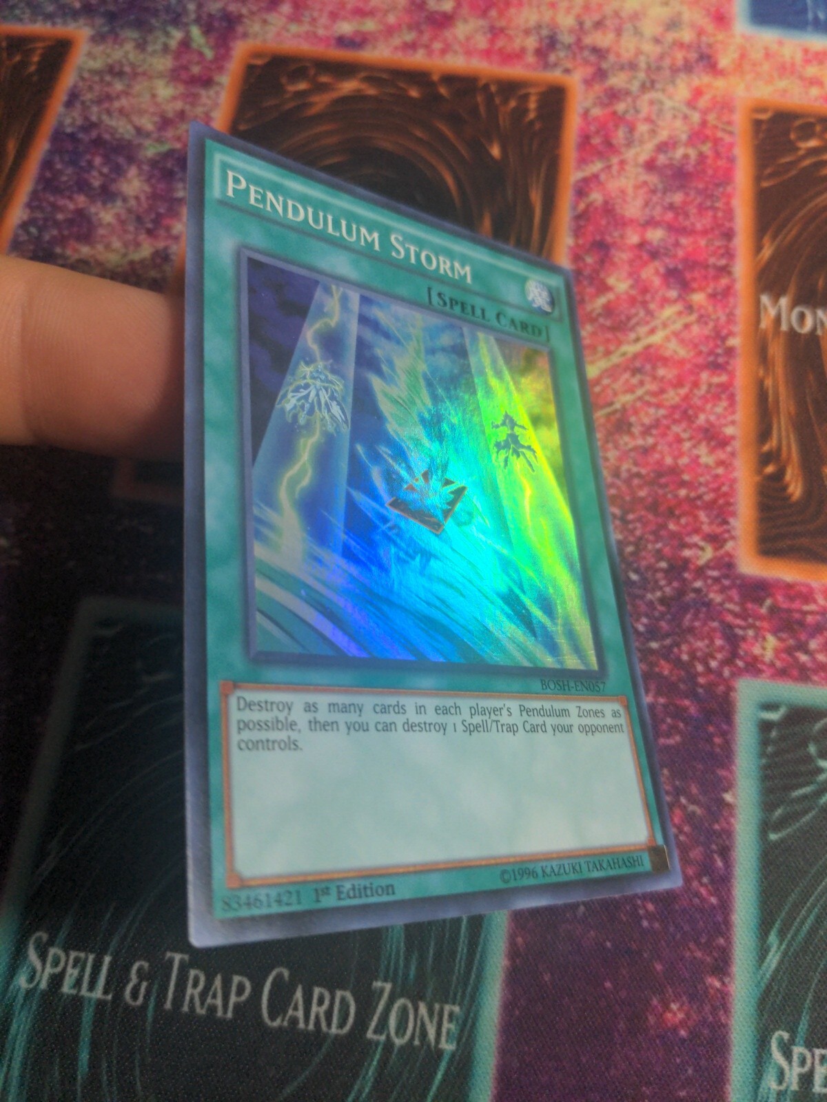Yu-Gi-Oh! Pendulum Storm - Super Rare 1st Edition Card From Breakers Of Shadow (BOSH-EN057) | Collectible Trading Card - View #6