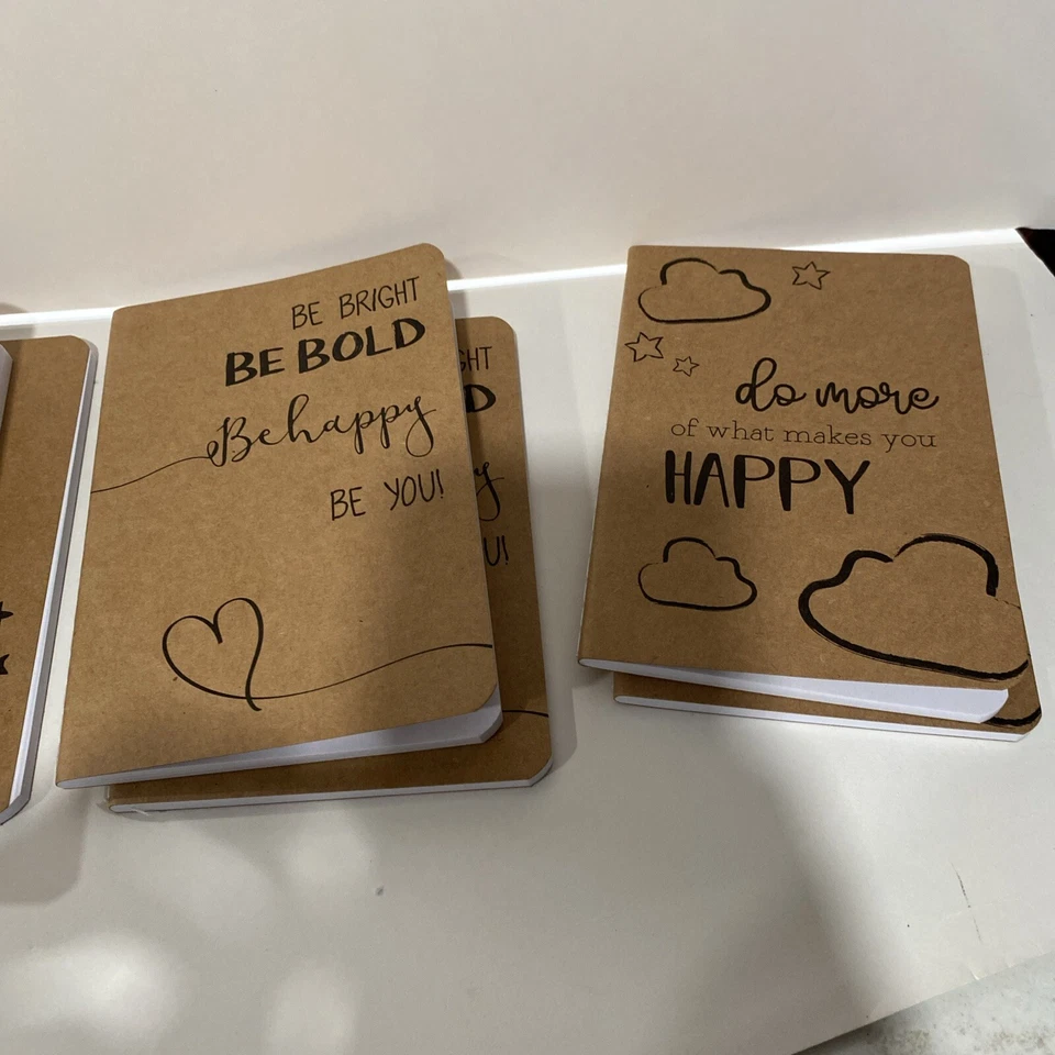 Set of 8 Inspirational Notebooks, 5Bulk Journals with Motivational Quotes - Image 2 of 3