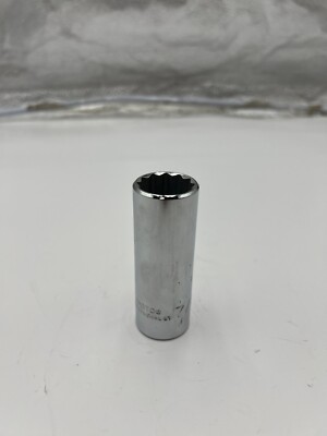 Genuine Proto Deep Socket 12 Point 7/8'' 5328 Silver Heavy Duty