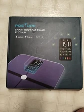 Fitness Scale Smart Body Fat Black Posture F12019LB Ext Large Display 400lb