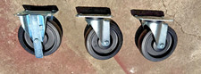 SET 2 Rimorchi Auto Girevoli 1 Fisso Ruota Banco Rastrello Allineatore Torre D16 D17