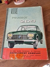 Revue technique Peugeot 204