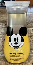 Method Mickey Mouse Lemonade Shampoo & Body Wash 18.0 Oz