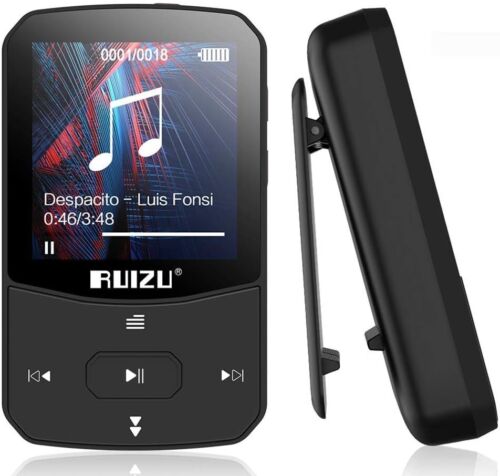 16 GB MP3 Player Bluetooth 5.0 Sport Musik Player mit Clip mit 1,5 Zoll TFT - Bild 1 von 1