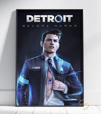 Detroit Become Human Poster | Connor Wall Art 6