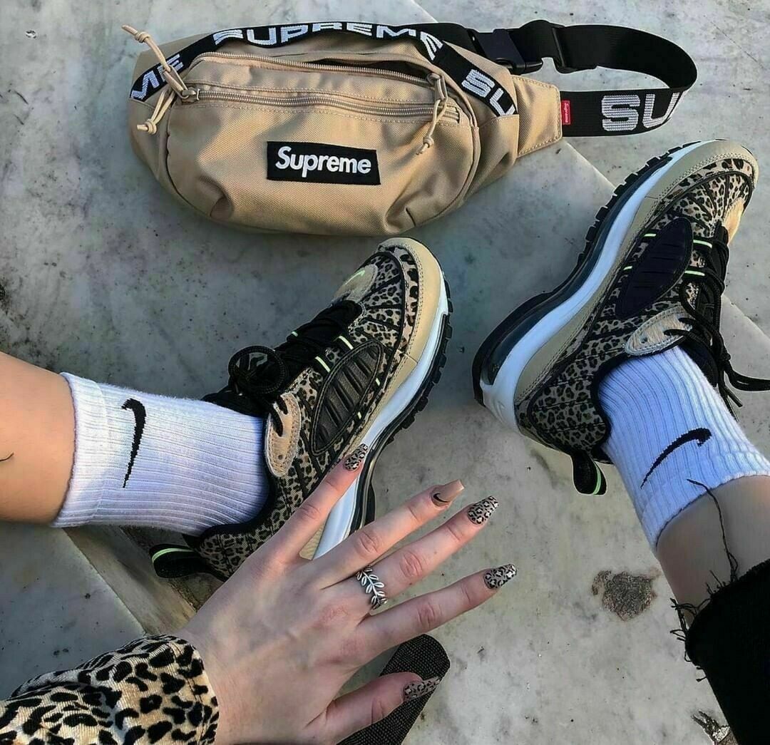 nike 98 leopard