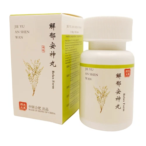 Jie Yu An Shen Wan (Relax Form) TCM Kräuterformel 解郁安神丸 - Bild 1 von 1
