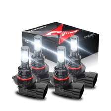 Combo 9005 9006 Led Headlight Bulbs Kit For Honda Accord 1990-2007 Highlow Beam