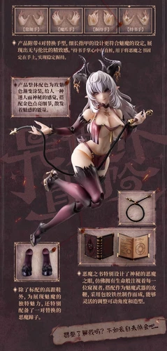 Figura de acción completa Snail Shell RPG-01 Saccubus Lustia 1/12 - Imagen 7 de 13