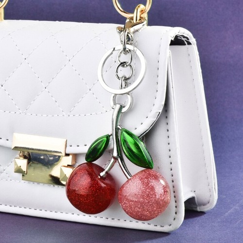 Cherrys Bag Accessory Sturdy Alloy Keychain Charm Pendant for Daily Use - 第 6/8 張圖片