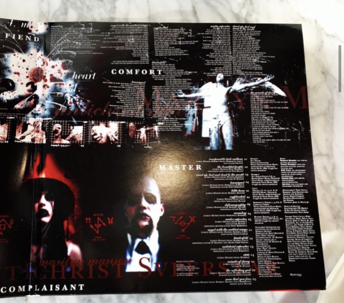 Marilyn Manson ‎Antichrist Superstar 1998 2X LP LE 180Gram NM