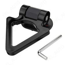 Universal Triangle Decorative Car Tow Hook Track Racing Style Accessories Black