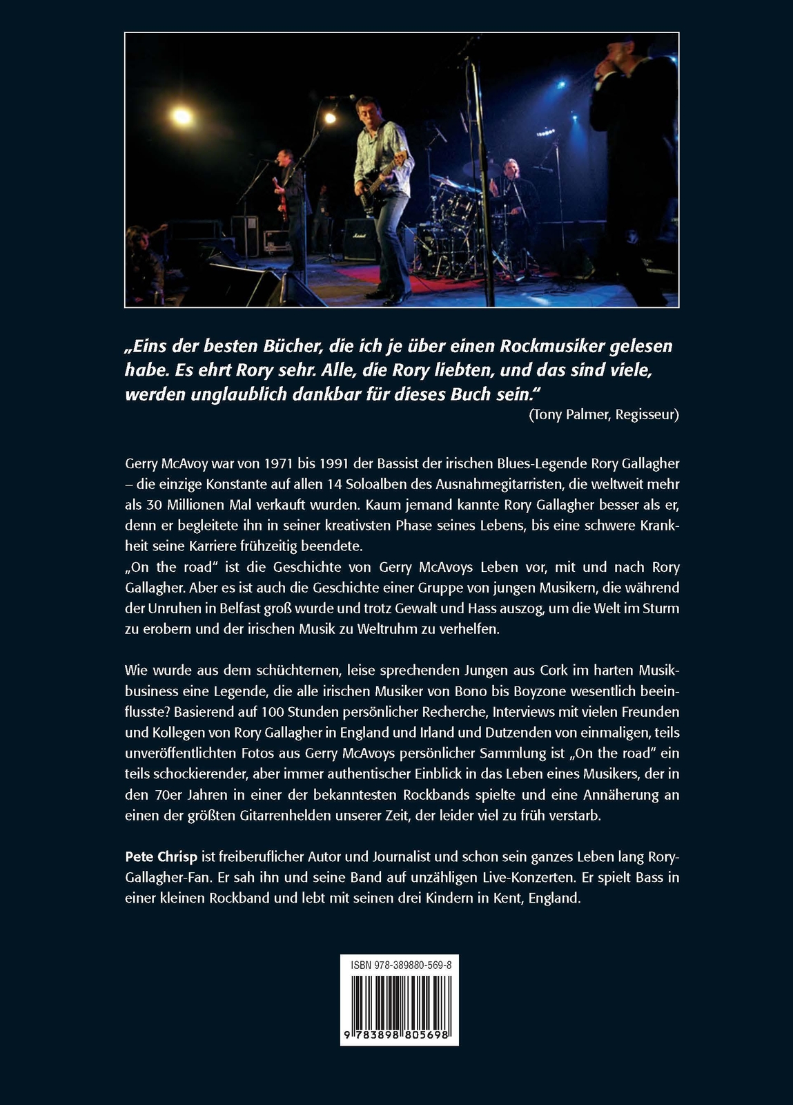 Thumbnail - On The Road. Mein Leben Mit Rory Gallagher Und Nine Below Zero |