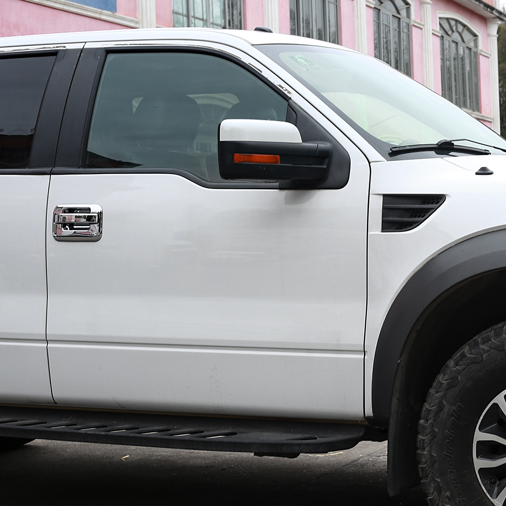 2014 Ford F150 F-150 Front Driver Left LH Door Trim Panel In Black & Gray - Foto 10