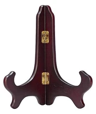 Tripar Mocha Wooden Plate Stand 9" Tall (41129B)