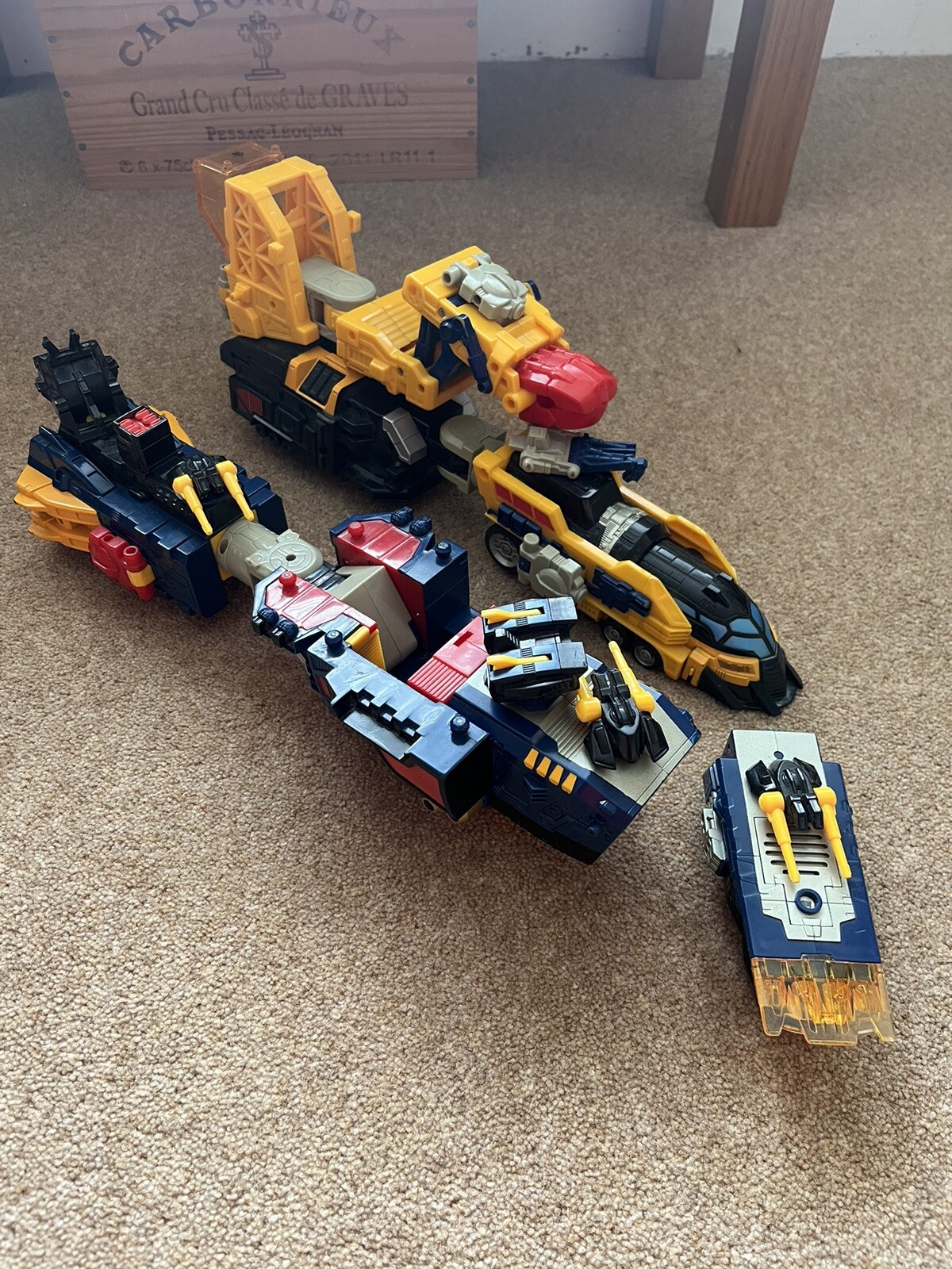 Transformers Energon Omega Supreme Autobot Figura Vehículo 2003