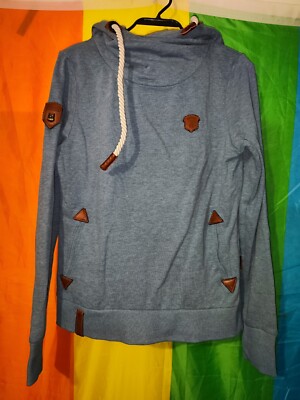 Naketano womens hooded sweatshirt size M
