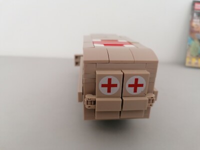 Brick WW2 GAZ-55 ambulance Russian Soviet